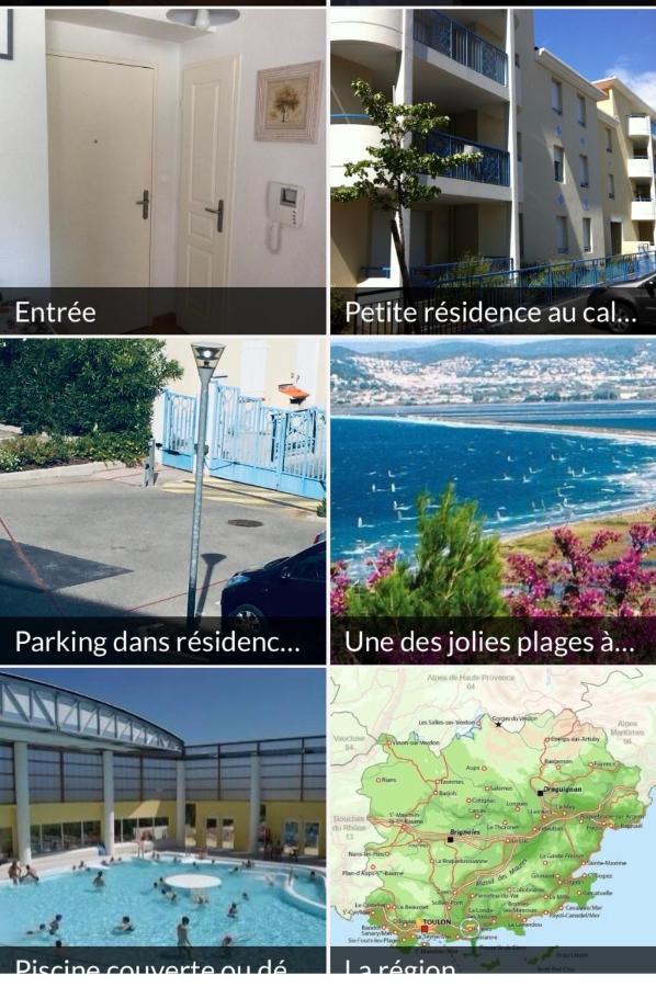 Joli appartement tout confort Hyères Extérieur photo